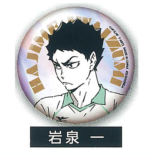 Haikyu!! Portrait Shiny Can Badge [5.Hajime Iwaizumi]