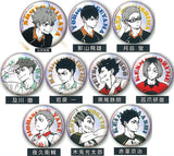 Haikyu!! Portrait Shiny Can Badge [All 10 type set (Full Complete)]