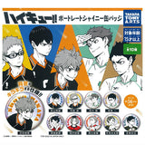 Haikyu!! Portrait Shiny Can Badge [All 10 type set (Full Complete)]