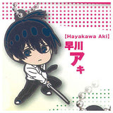 Deformed Rubber! Movie Chainsaw Man Reze Keychain [4.Aki Hayakawa]