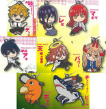 Deformed Rubber! Movie Chainsaw Man Reze Keychain [All 8 type set(Full Complete)]