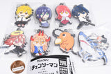 Deformed Rubber! Movie Chainsaw Man Reze Keychain [All 8 type set(Full Complete)]