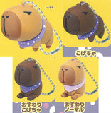 100 yen Goraku Goracapy Figure Ball Chain [All 4 type set (Full Complete)]