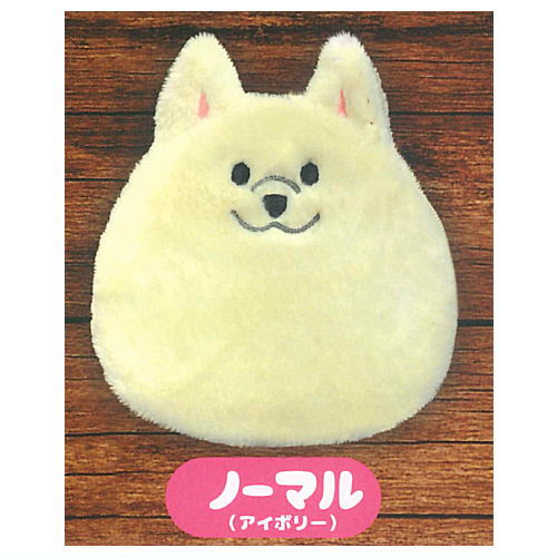 Samoyed Fuwafuwa pouch [2.Normal (Ivory)]