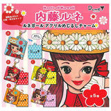 Naito Rune Rune Girl Acrylic Mejirushi Charm [All 5 type set(Full Complete)]