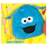 Sesame Street Face Kinchaku [2.Cookie Monster]