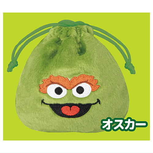 Sesame Street Face Kinchaku [5.Oscar]