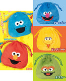 Sesame Street Face Kinchaku [All 5 type set(Full Complete)]