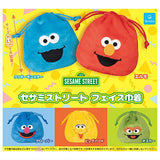 Sesame Street Face Kinchaku [All 5 type set(Full Complete)]