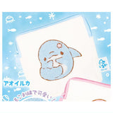 Miiruka Yuruiruka Mokomoko Pouch [1.Blue dolphin]