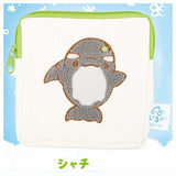 Miiruka Yuruiruka Mokomoko Pouch [3.Killer whale]