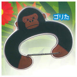 Uhouho Gorilla Gori-kun Ze-nbibokunomono Carabiner [3.Gorita]