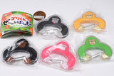 Uhouho Gorilla Gori-kun Ze-nbibokunomono Carabiner [All 5 type set(Full Complete)]