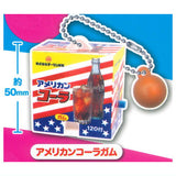 Chirin.co Oshidashishiki Marble Gum Miniature [1.American Cola Gum with Mascot]