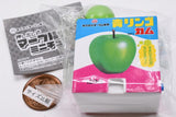 Chirin.co Oshidashishiki Marble Gum Miniature [2.Green Apple Gum with Mascot]