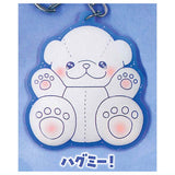 Toy Box Resident Bear Daifuku Pukkuri Rubber Mascot [2.Hug Me!]