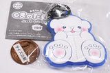 Toy Box Resident Bear Daifuku Pukkuri Rubber Mascot [4.Ninmari]