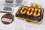 Million God Triumph of the Gods Metal Keychain [3.GOD Matching Symbol]
