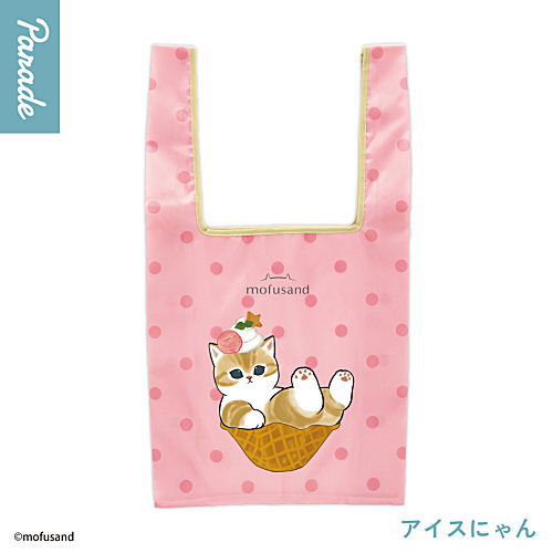 mofusand Sweetsnyan Eco Bag [5.Ice Cream]