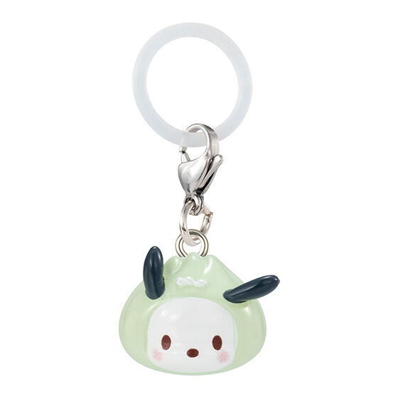 Sanrio Characters Narikiriman Mejirushi Accessory [1.Green Curryman (Pochacco)]