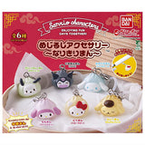 Sanrio Characters Narikiriman Mejirushi Accessory [All 6 type set(Full Complete)]