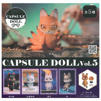 CAPSULE DOLL vol.5 Japanese fox [All 5 type set (Full Complete)]