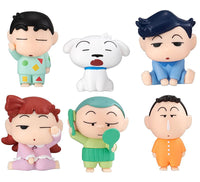 Negusetsuiteruyo. Crayon Shin-chan [All 6 type set(Full Complete)]