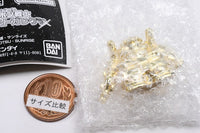 Gundam Gashapon Senshi Die-cast Gunkeshi [3.Guncannon (GOLD)]