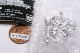 Gundam Gashapon Senshi Die-cast Gunkeshi [4.Guncannon (SILVER)]