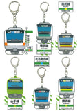 JR East Rubber Keychain Collection [All 6 type set(Full Complete)]