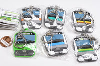 JR East Rubber Keychain Collection [All 6 type set(Full Complete)]