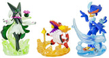 Pokemon Capsule Act Three Colored Glow [All 3 type set(Full Complete)]