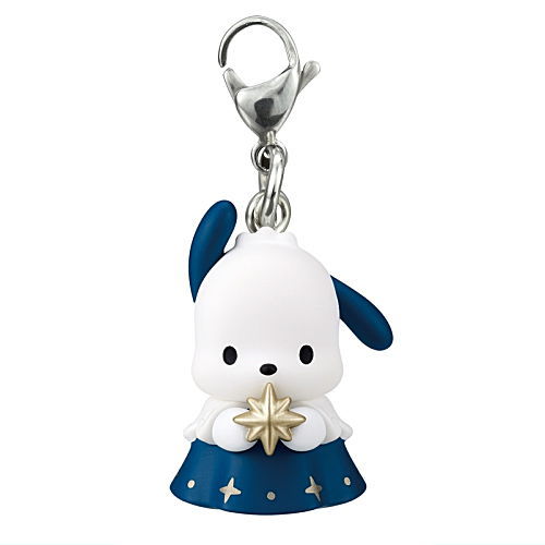 Sanrio Characters Hoshiiro Angel Charm [2.Pochacco]