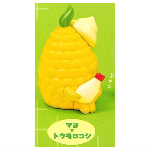 Suwariyasai Mascot Figure [1.Mayo x Corn]