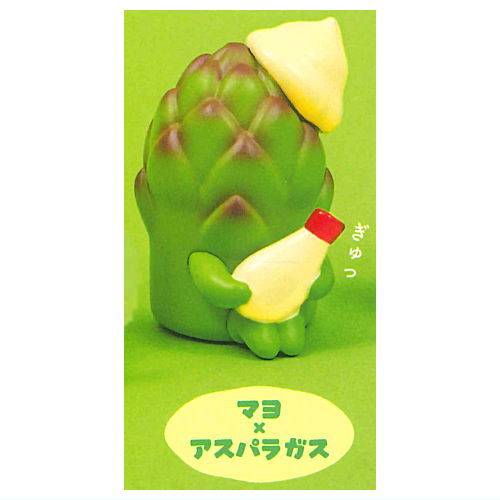 Suwariyasai Mascot Figure [2.Mayo x Asparagus]