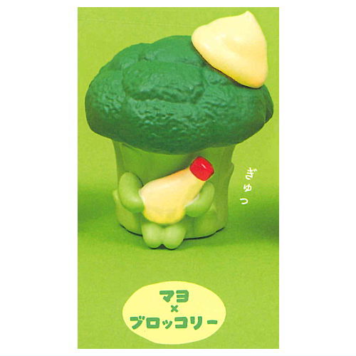 Suwariyasai Mascot Figure [5.Mayo x Broccoli]