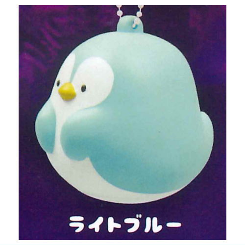 Penguin Ghost Light Mascot Ball Chain [1.Light Blue]