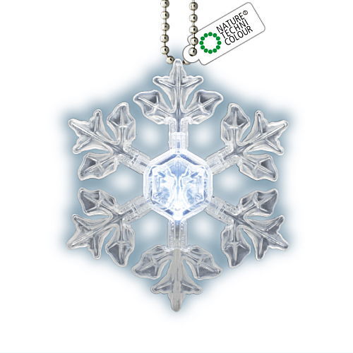 Nature Technicolour MONO PLUS Snowflake LED Light Collection [7.Stellar Dendrites (Ball chain)]
