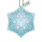 Nature Technicolour MONO PLUS Snowflake LED Light Collection [8.Stellar Dendrites (Blue/Ball chain)]