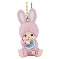 Monchhichi Mascot Keychain Part.4 [5.Chim-tan (Sitting with Pacifier Ver.)]