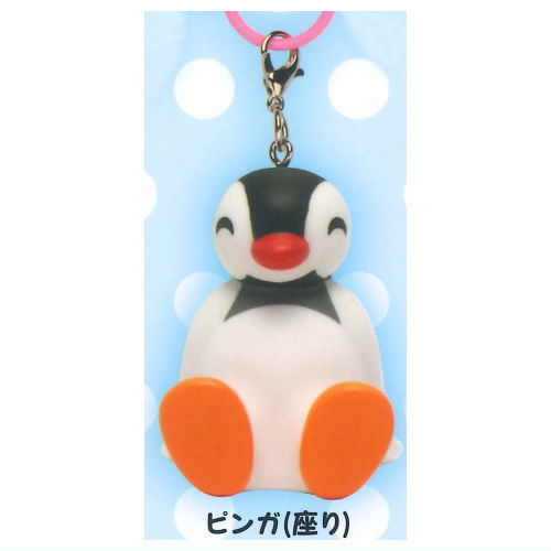 Pingu Figure Charm [5.Pinga (sitting)]