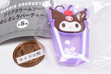 Sanrio Characters Clear Cream Soda Mejirushi Rubber Charm [2.Kuromi]