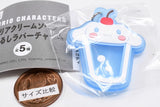Sanrio Characters Clear Cream Soda Mejirushi Rubber Charm [4.Cinnamoroll]