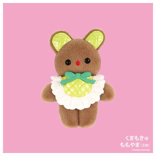 Amemiya Satsuki Mokyu Mokyu Figure Collection [3.Momoyama (third daughter)[Kumamokyu]]