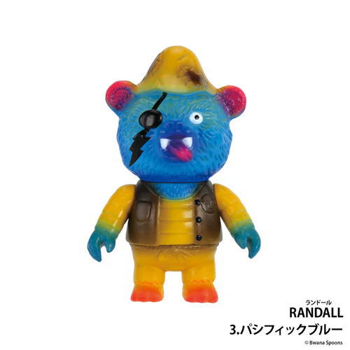 HELLO IN THE WORLD !! Vol.5 BWANA SPOONS Figure Collection [3.Pacific Blue [RANDALL]]