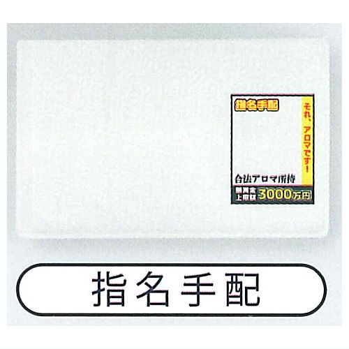 Nariwari License Card Holder Part.3 [6.Wanted]