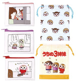 Uchi no Sanshimai Mini Pouch & Kinchaku [All 5 type set(Full Complete)]
