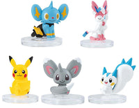 Pokemon Shippo mitemite! Figure Part.1 [All 5 type set(Full Complete)]