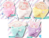 Sanrio Characters Okurumi Mini Towel Keychain [All 5 type set(Full Complete)]