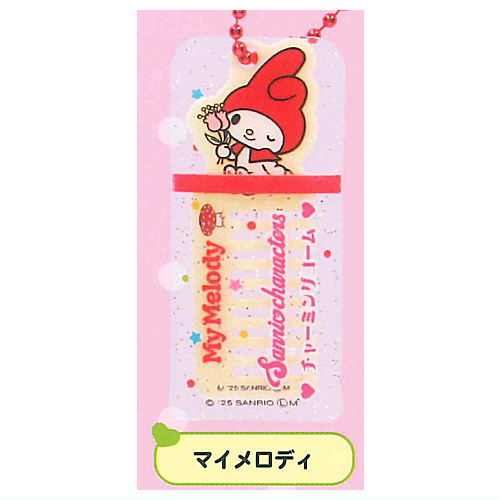 Sanrio Characters Charming Comb Acrylic Charm [7.My Melody]